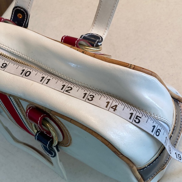 VTG Alviero Martini White and Red Women's Bag - Picture 7 of 13